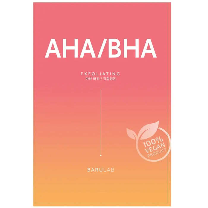 Barulab AHA/BHA Exfoliating The Clean Vegan Mask – šveičiamoji kaukė