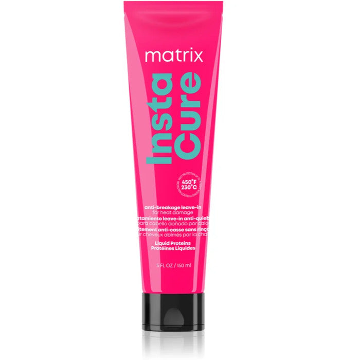 „Matrix Total Results Insta Cure Anti-Breakage“ nenuplaunamas – nenuplaunamas plaukų stiprintuvas