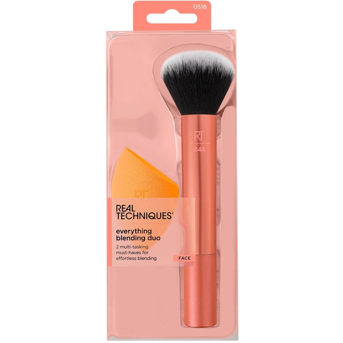 „Real Techniques Everything Blending Duo“ – daugiafunkcis makiažo šepetėlis