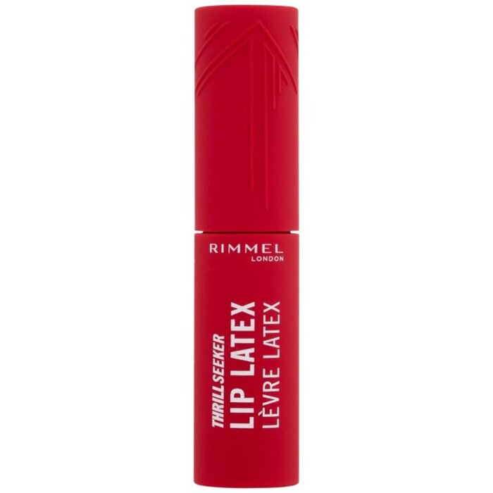 Rimmel Thrill Seeker Lip Latex - šķidra lūpu krāsa ar augstu spīdumu 6 ml 200 So Peachy For Women