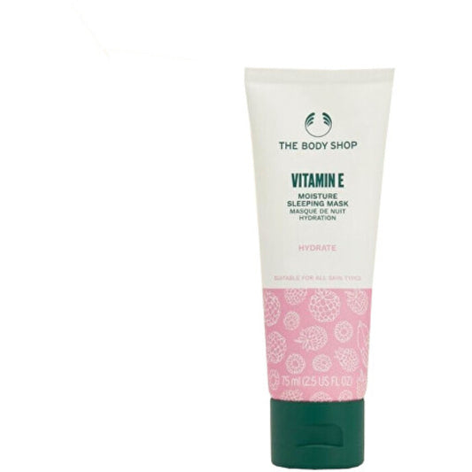 „The Body Shop“ drėkinamoji veido kaukė su vitaminu E ir miegančia kaukė