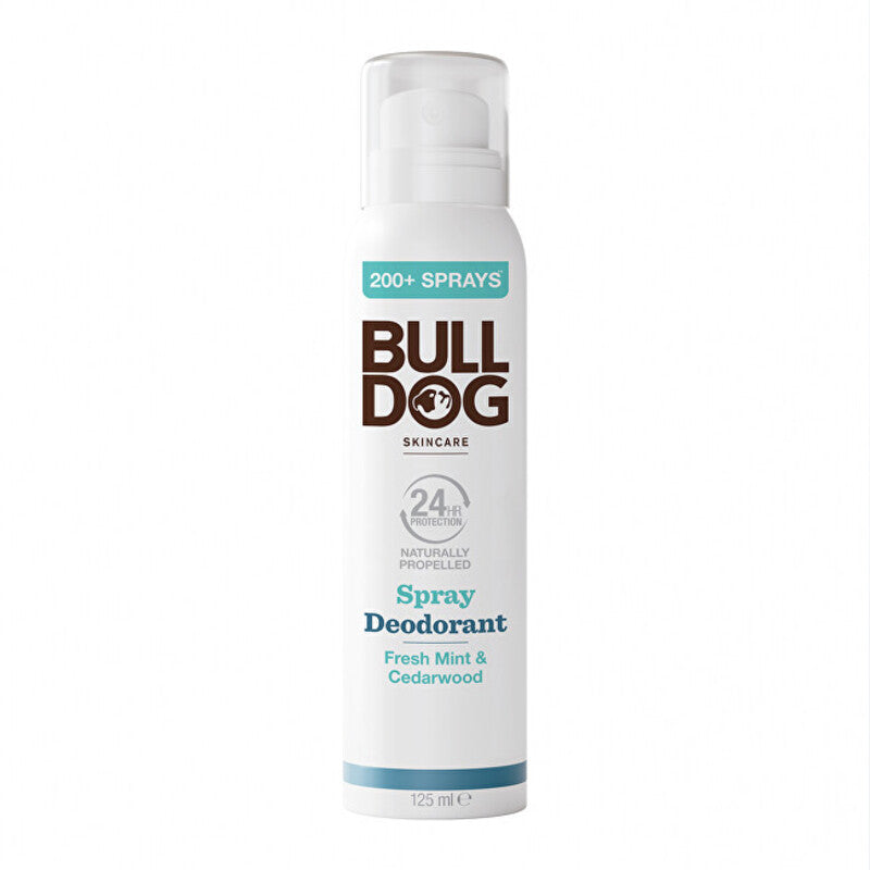 „Bulldog“ gaivusis mėtų ir kedro dezodorantas purškiamas purškiklis - dezodorantas purškiamas purškiklis 125 ml Vyrams