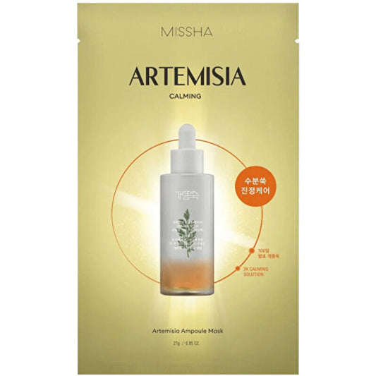 „Missha Artemisia Ampoule Mask“ – raminanti lakštinė kaukė su pelynu