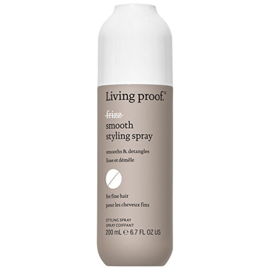 Gyvas įrodymas. No Frizz Smooth Styling Spray – glotninamasis formavimo purškiklis slenkantiems plaukams