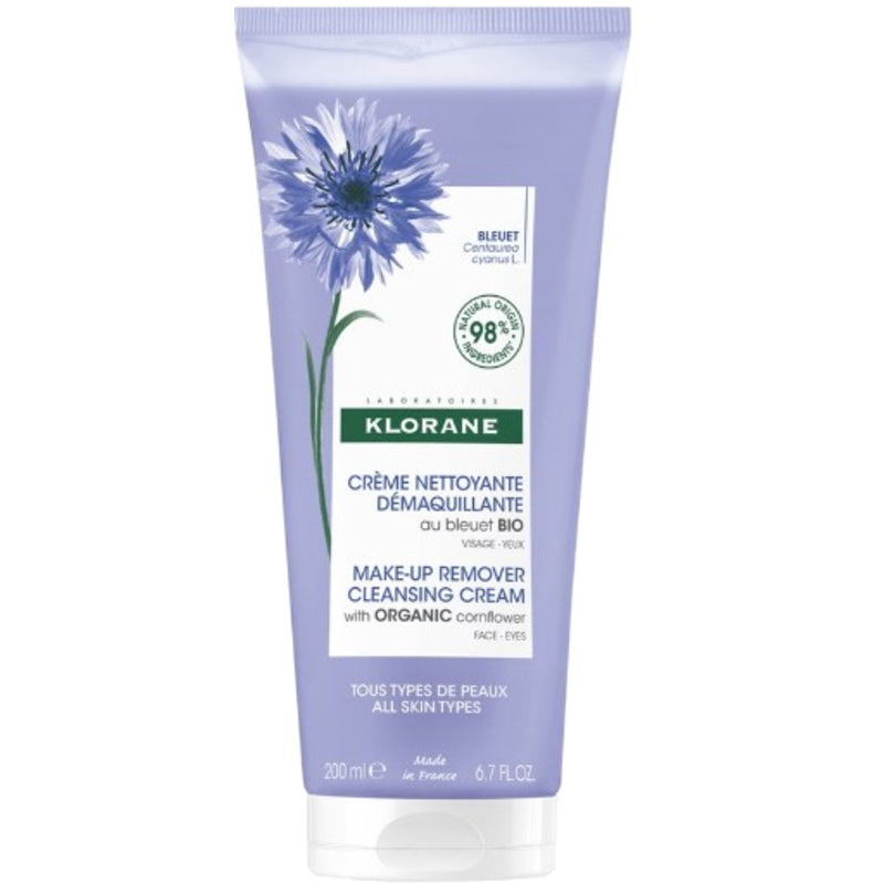 Klorane Make-Up Remover Cleansing Cream – makiažo valiklis ir valomasis kremas 200ml