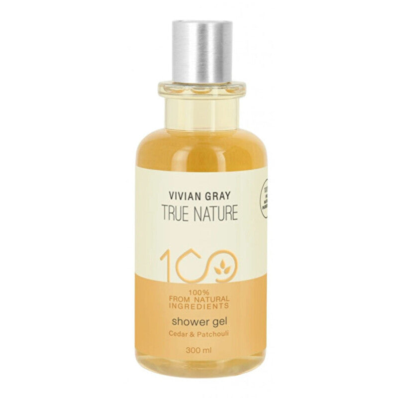Vivian Gray Tikras gamtos kedras ir Patchouli dušo gelis – dušo želė 300ml