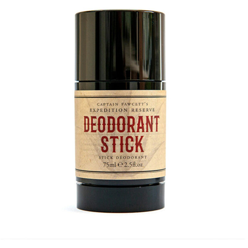 Captain Fawcett Expedition Reserve dezodorantas Stick – tvirtas medienos kvapo dezodorantas 75ml
