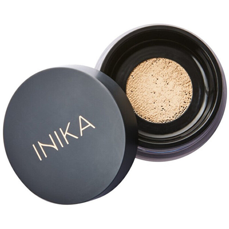 „Inika Organic Biri mineralinė pudra“ SPF 25 – biri mineralinė makiažo pudra, 8 g