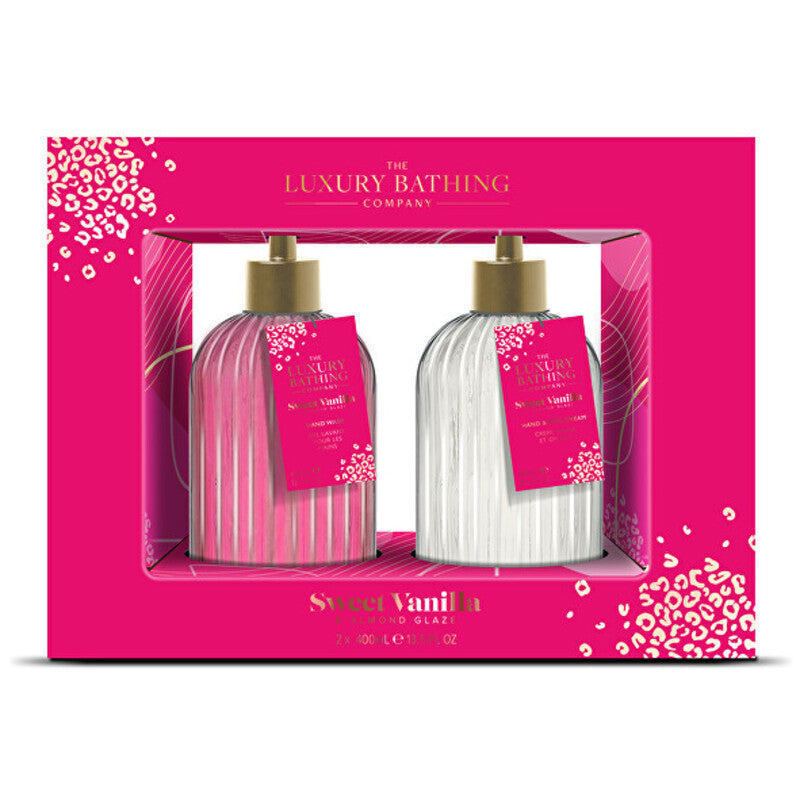 Grace Cole Rankų priežiūros rinkinys (Vanilla & Almond) - Rankų priežiūros dovanų rinkinys 2 vnt