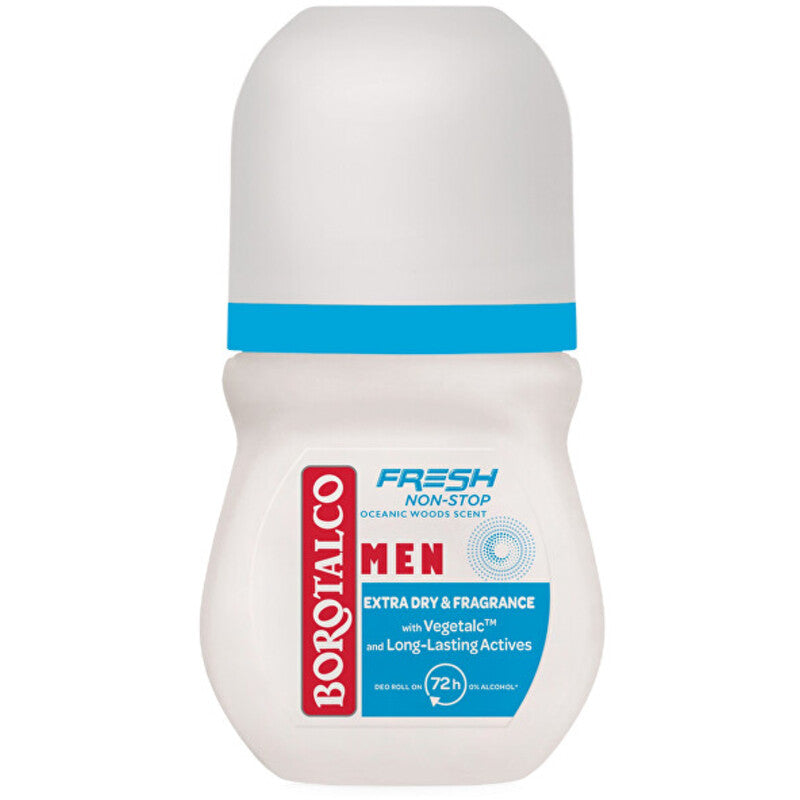 Borotalco Men Fresh Ocean Woods Deo Roll On - rutulinis dezodorantas 50ml