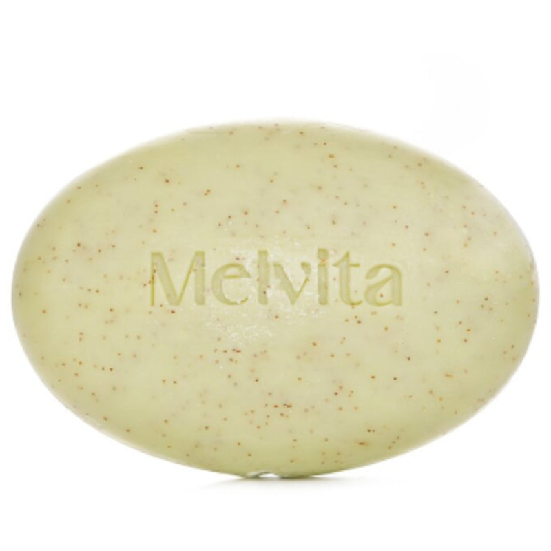 Melvita L`Or Végétal Exfoliating Smoothing Body Soap – šveičiamasis kūno muilas 125.0g