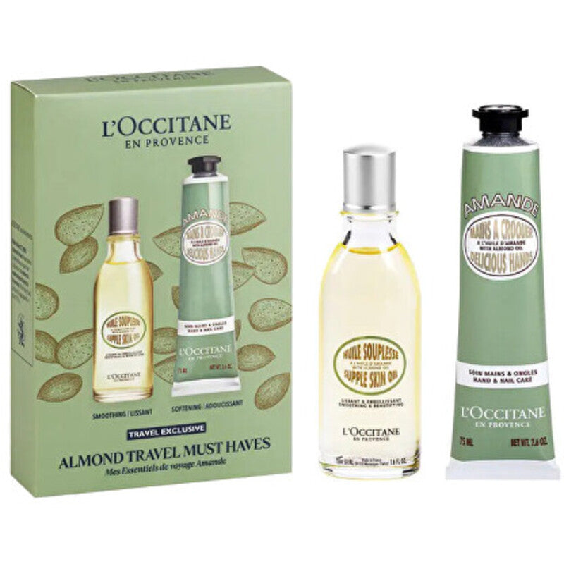 L´occitane Almond Travel Must Haves Set – kūno priežiūros dovanų rinkinys