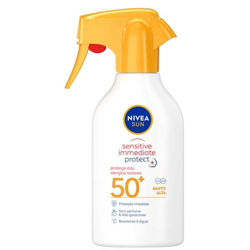 Nivea Sun Protect & Sensitive Sun Spray 50+ - Apsauginis nuo saulės purškiklis su aukšta apsauga 270ml