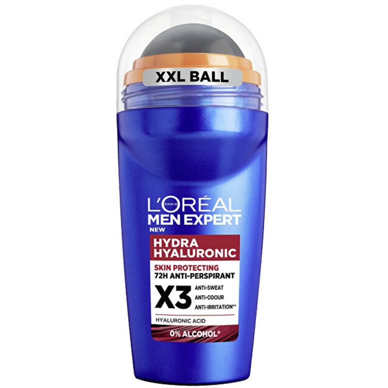 L'Oréal Men Expert Hydra Hyaluronic 72h Antiperspirant – Roll-on antiperspirantas 50ml