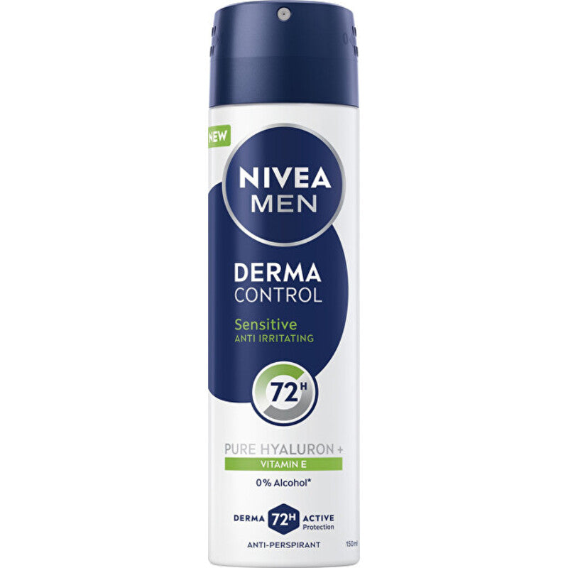 Nivea Men Derma Control Sensitive Antiperspirant – antiperspirantinis purškalas jautriai odai 150ml