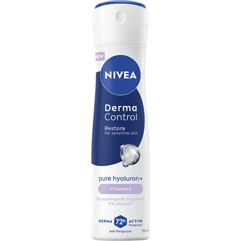 Nivea Derma Control Restore Antiperspirant – antiperspirantinis purškalas jautriai odai 150ml