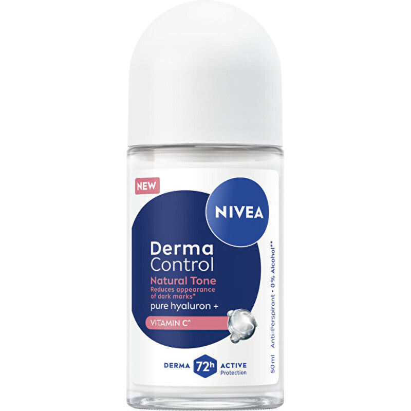 Nivea Derma Control Natural Tone Antiperspirant – rutulinis antiperspirantas 50ml