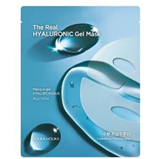 Holika Holika The Real Hyaluronic Gel Mask - Gelinė kaukė intensyviam drėkinimui