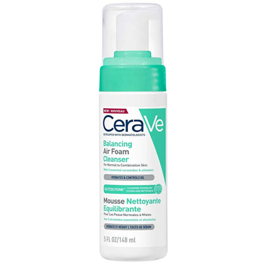„CeraVe Balancing Air Foam Cleanse“ valomosios putos