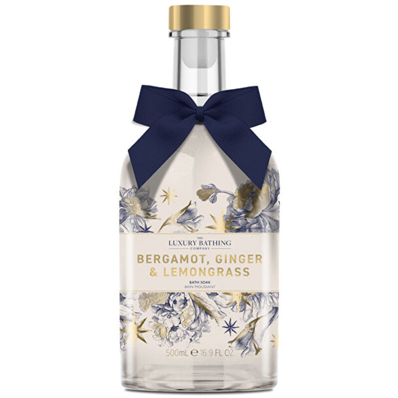 Luksusa peldvietu kompānijas burbuļvanna pudelītē (bergamote, ingvers un citronzāle)