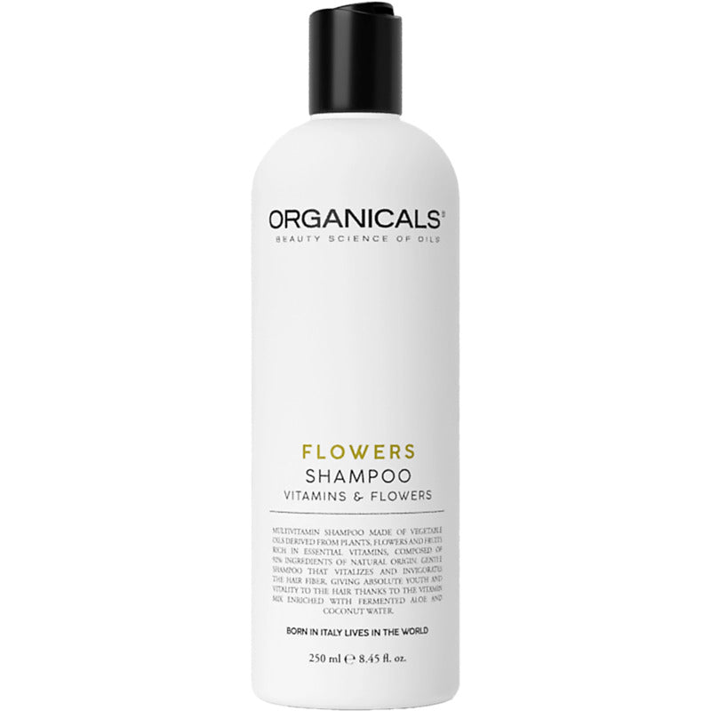 Organicals FLOWERS šampūnas (vitaminai ir gėlės) - multivitaminų šampūnas