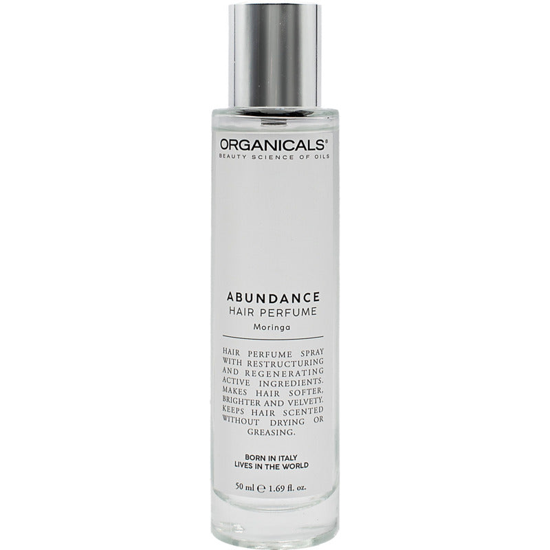 Organicals ABUNDANCE plaukų kvepalai (Moringa) – lengvai kvepiantis purškiklis