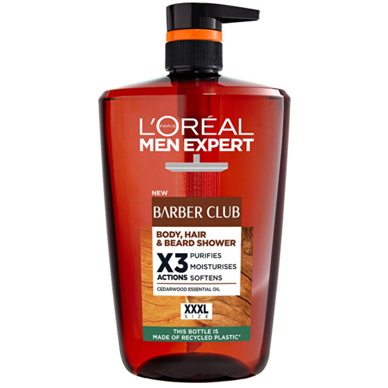 L Oral Men Expert Barber Club shower gel for body, hair and beards