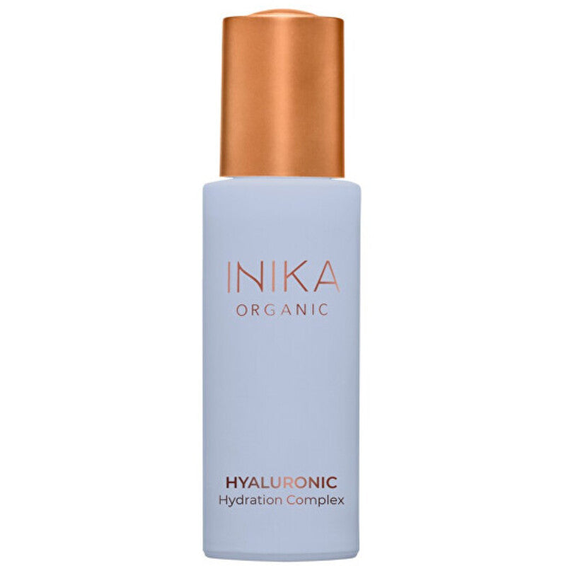 „Inika Organic Hydration Complex“ – drėkinamasis serumas su hialurono rūgštimi.