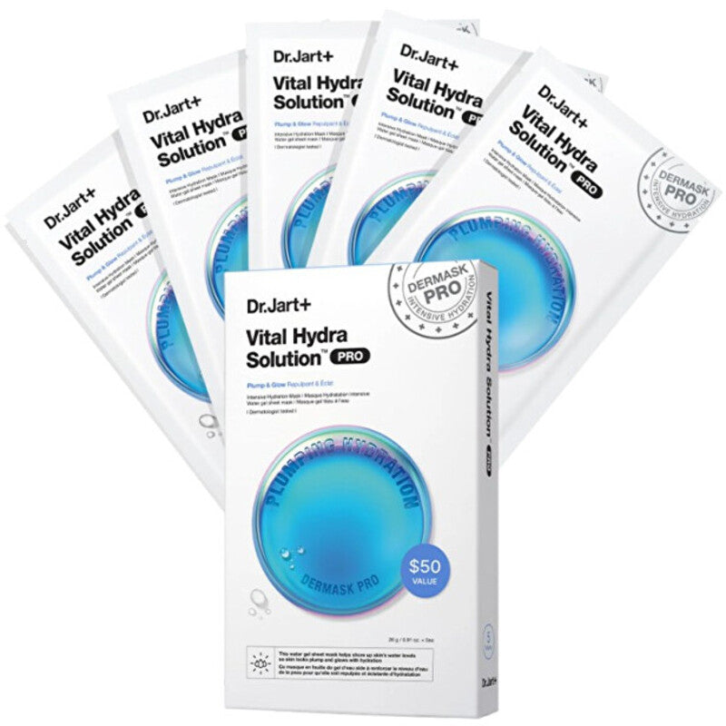 Dr. Jart+ Vital Hydra Solution Pro Mask - Giliai drėkinanti veido kaukė 26 g