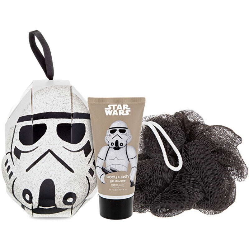 Mad Beauty „Storm Trooper Star Wars Dark Side“ rinkinys – vonios priežiūros dovanų rinkinys