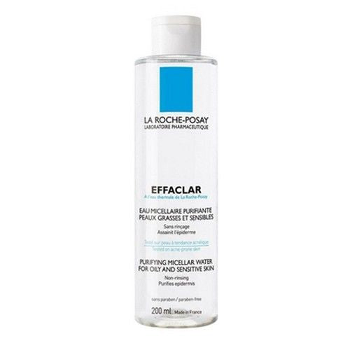 La Roche-Posay Effaclar attīrošais micelārais ūdens (400 ml) vīriešiem