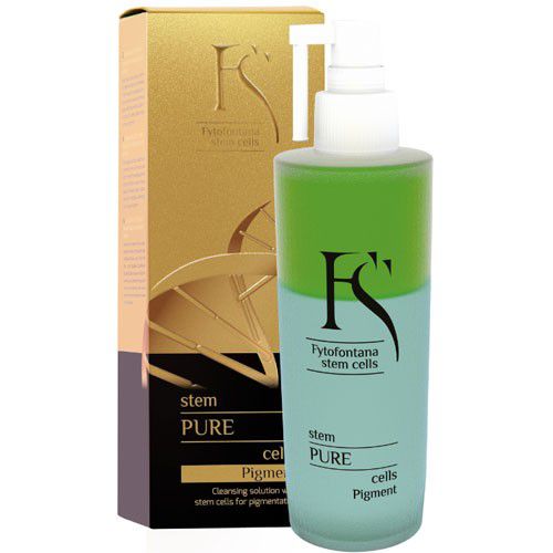 Fytofontana Stem Cells Pure Cleansing Solution su kamieninėmis ląstelėmis pigmentacijai – dviejų fazių tirpalas su kamieninėmis ląstelėmis depigmentacijai (125ml) Moterims