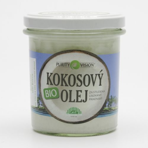 Purity Vision PURITY VISION – organiska auksti spiesta neapstrādāta kokosriekstu eļļa 600ml Sievietēm