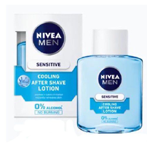 „Nivea Sensitive Shave Cooling Ater“ losjonas po skutimosi