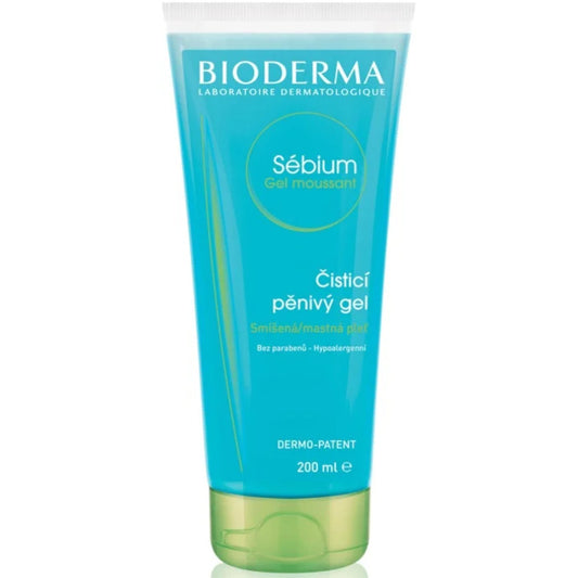 Bioderma SÉBIUM Gel Moussant Purifying ir Foaming Gel (mišriai ir riebiai odai) – valomasis putojantis gelis (200ml) Moterims