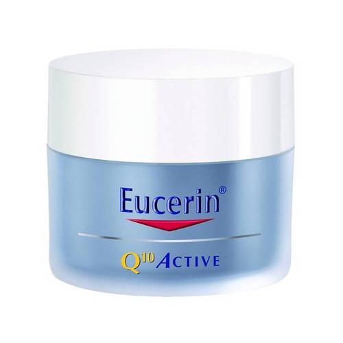 Eucerin Q10 Active (visiem jutīgiem ādas tipiem) – pretgrumbu nakts krēms 50ml Sievietēm
