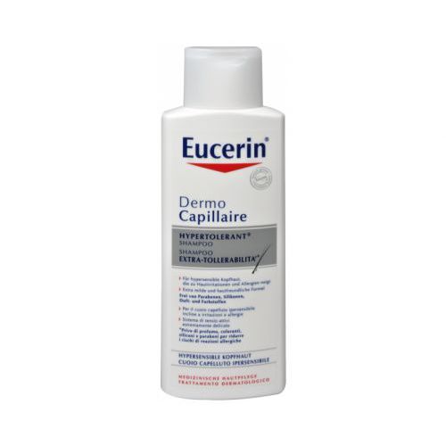 Eucerin DermoCapillaire (ādas kairinājums un alerģija) – hipertolerants (250ml) Sievietēm