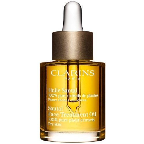 Clarins Santal Face Treatment Oil sausai odai – raminantis odos aliejus (30ml) Moterims