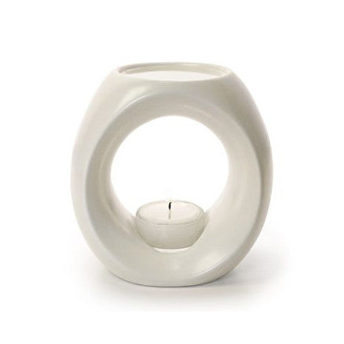 Primavera Ceramics Aromalampa Krēmbalta Unisex