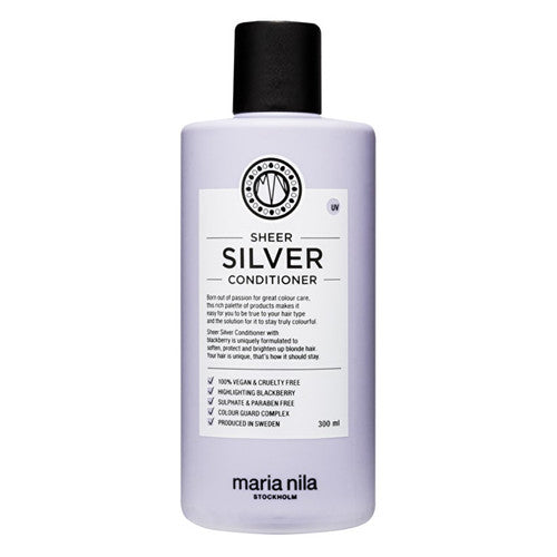 Maria Nila Sheer Silver Conditioner – mitrinošs kondicionieris, kas neitralizē dzeltenos matu toņus (300ml) Sievietēm