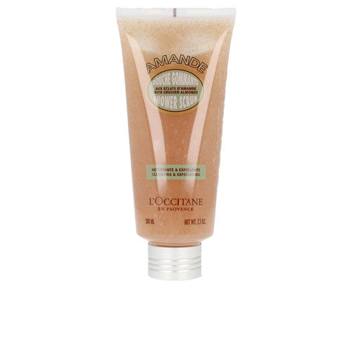 L´occitane Amire Shower Scrub (migdolų aliejus) – Dušo šveitimas (200ml) Moterims