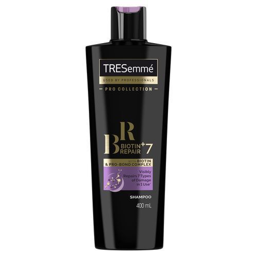 TRESemmé Biotin + Repair7 Shampoo – Šampūns ar biotīnu matu aizsardzībai un atjaunošanai (400ml) Sievietēm