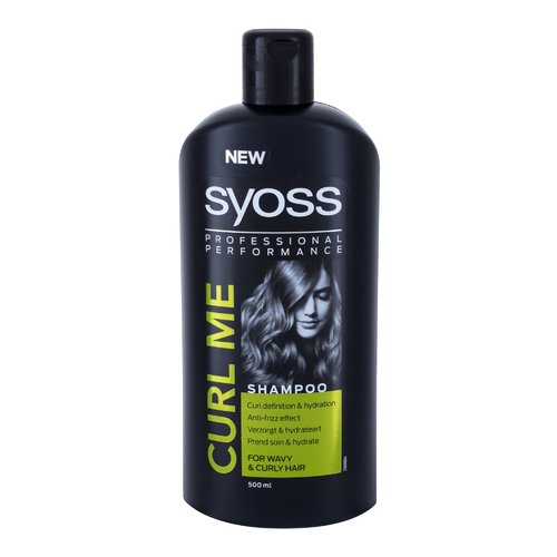 Syoss Performance Curl Me Shampoo – šampūns viļņainiem un cirtainiem matiem (500 ml) sievietēm