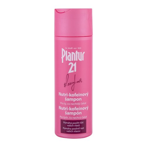Plantur 21 Nutri-Caffeine Longhair Shampoo – mitrinošs šampūns (200ml) sievietēm