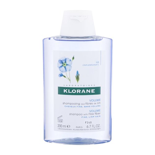 Klorane Flax Fibre Volume Shampoo – šampūns matu apjoma palielināšanai (400ml) Sievietēm