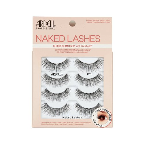 Ardell Naked Lashes 423 (4 vnt.) - Dirbtinės blakstienos natūraliam įvaizdžiui