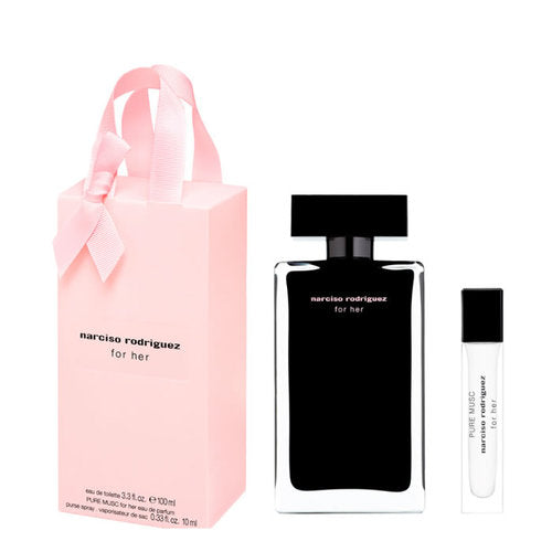 Narciso Rodriguez Narciso Rodriguez for Her Gift set EDT 100 ml and miniature Pure Musc EDP 10 ml