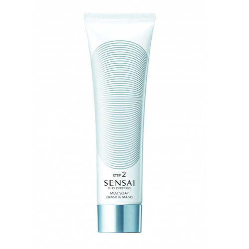 Sensai Silky Purifying Step Two Mud Muilas Wash & Mask – veido muilas ir kaukė 2 viename