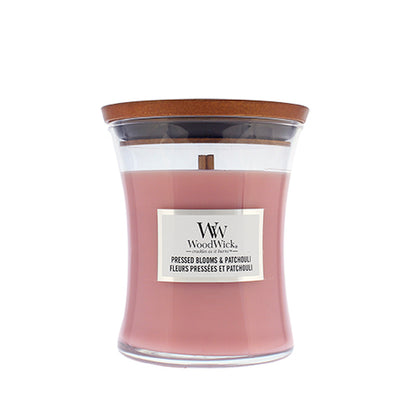 WoodWick presuoti žiedai ir pačiulių vaza