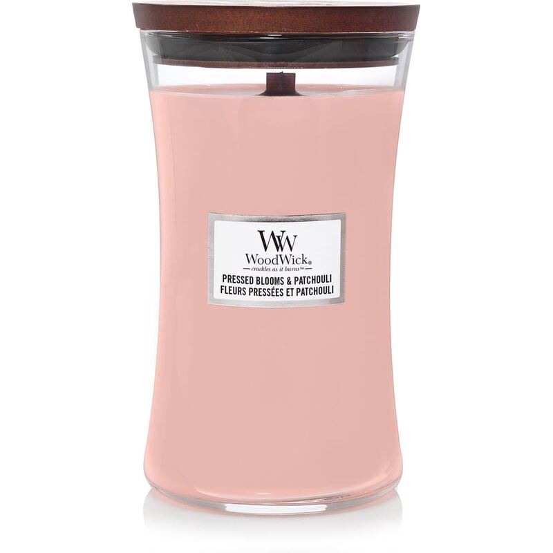 WoodWick Presuoti žiedai ir pačiulių vaza